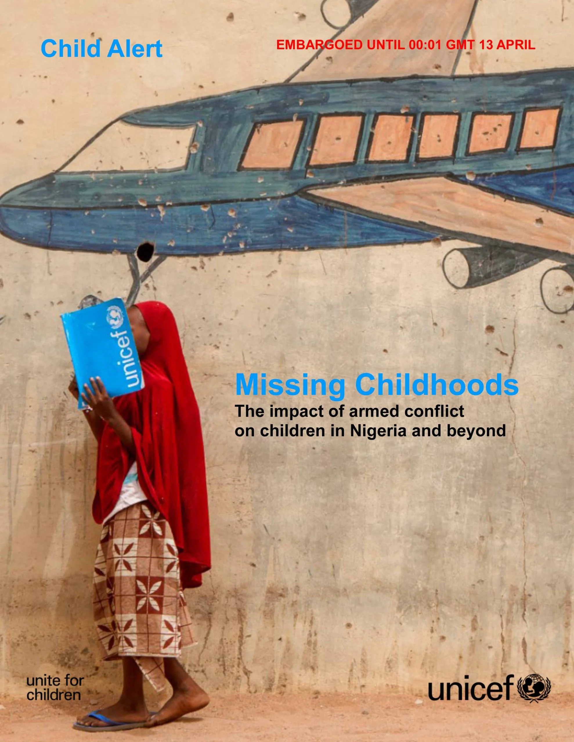 Ochocientos mil niños nigerianos han tenido que huir de la violencia